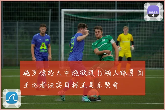 施罗德怒火中烧欲殴打湖人球员国王记者证实目标正是东契奇